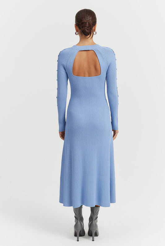 Country Road Cut-Away Knit Dress - Size 12