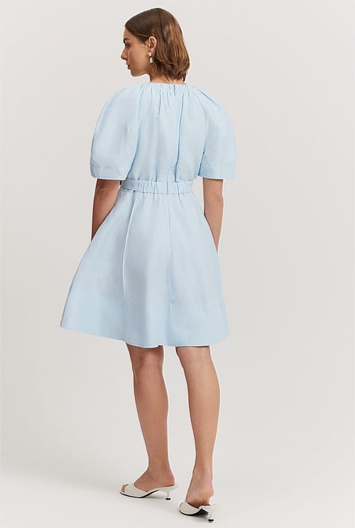 Country Road Sky Blue Dress - Size 6