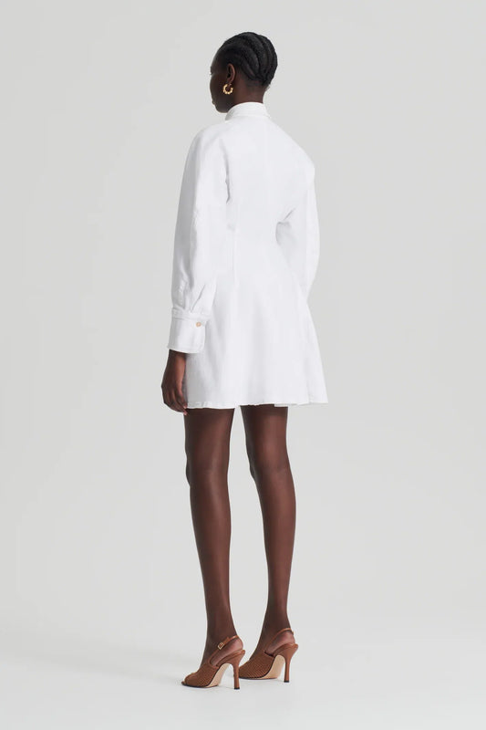 Scanlan Theodore Denim Cocoon Dress - Size 6