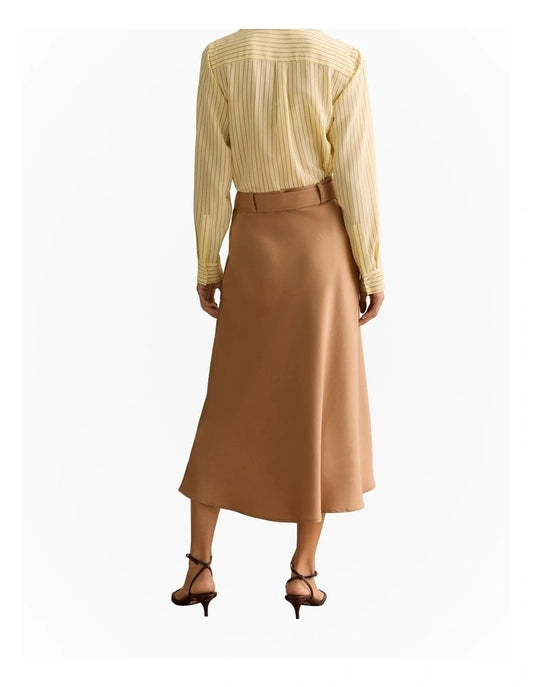 Trenery Belted Skirt - Size 12