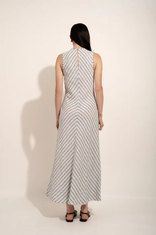 MAX Striped Maxi Dress - Size 16