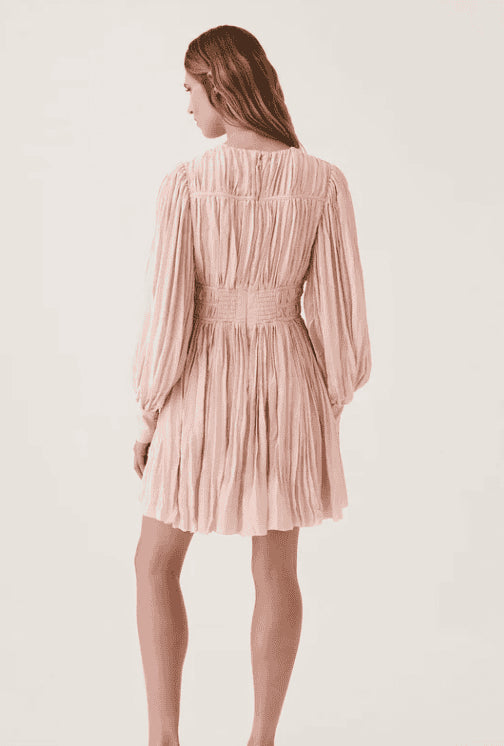 Aje Pleated Mini Dress - Size 12