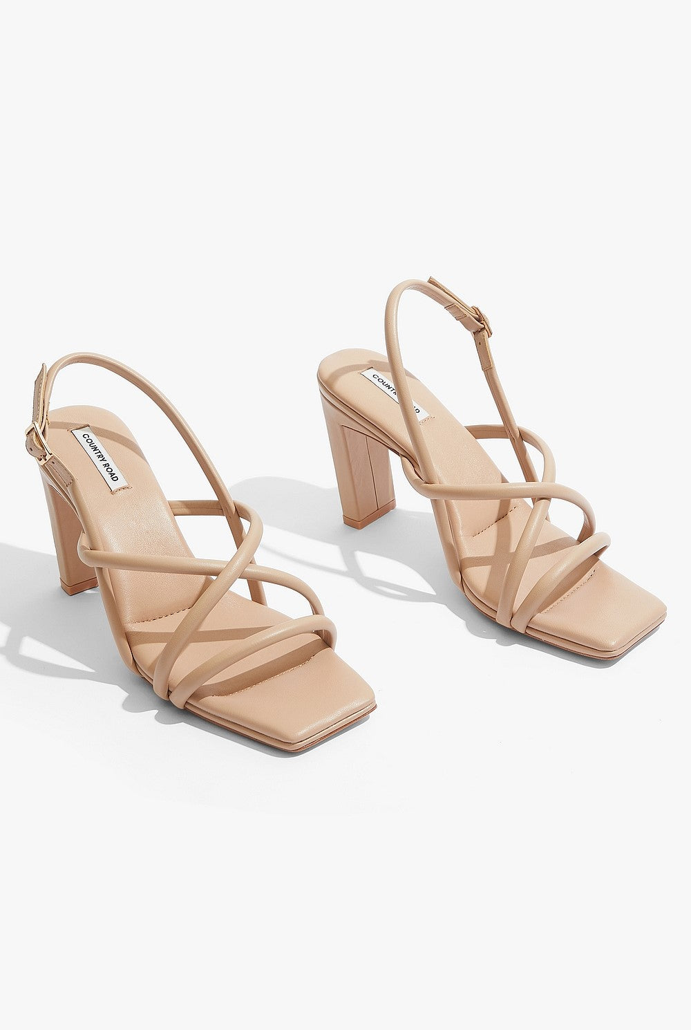 Country Road Leather Heels - Size 38
