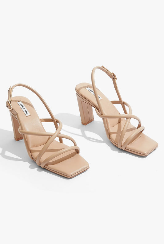 Country Road Leather Heels - Size 38
