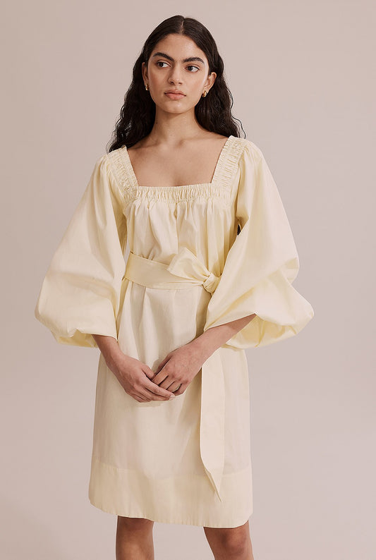 Country Road Lemon Blouson Sleeve Mini Dress - Size 10