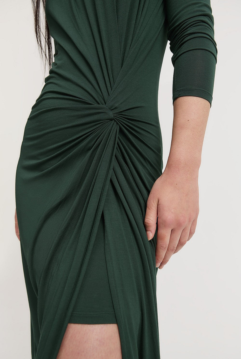 Country Road Drape Midi Dress - Size 8