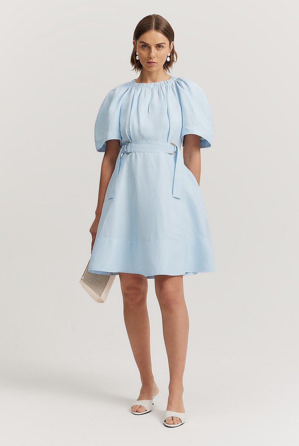 Country Road Sky Blue Dress - Size 6