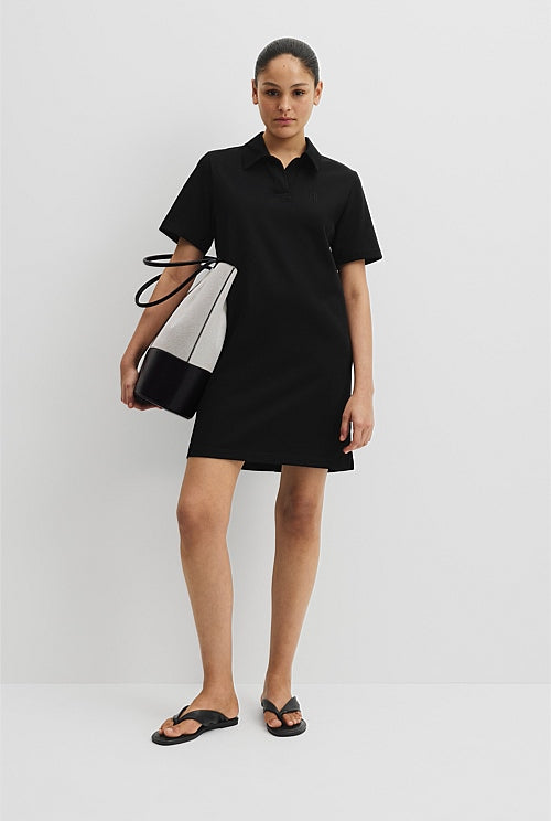 Country Road Black Polo Dress - Size 6