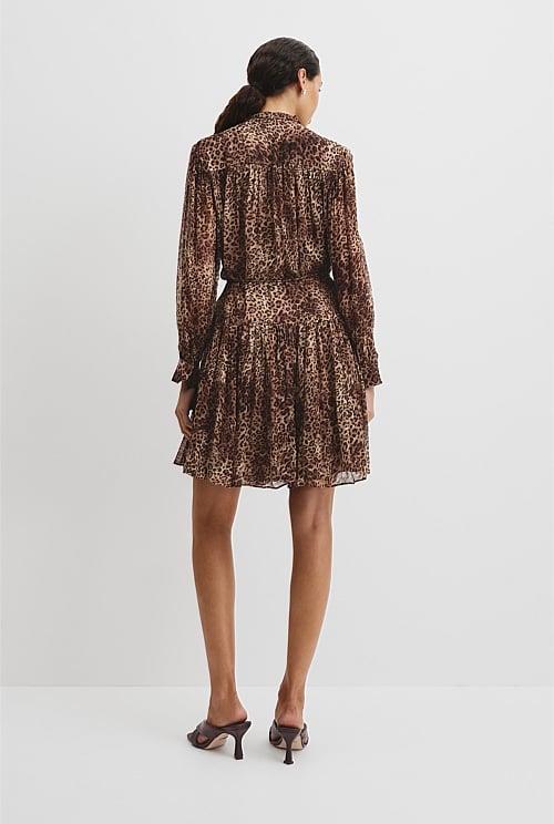 Country Road Print Cheetah Dress - Sizes 6, 8, 10, 12, 14 & 16 Available