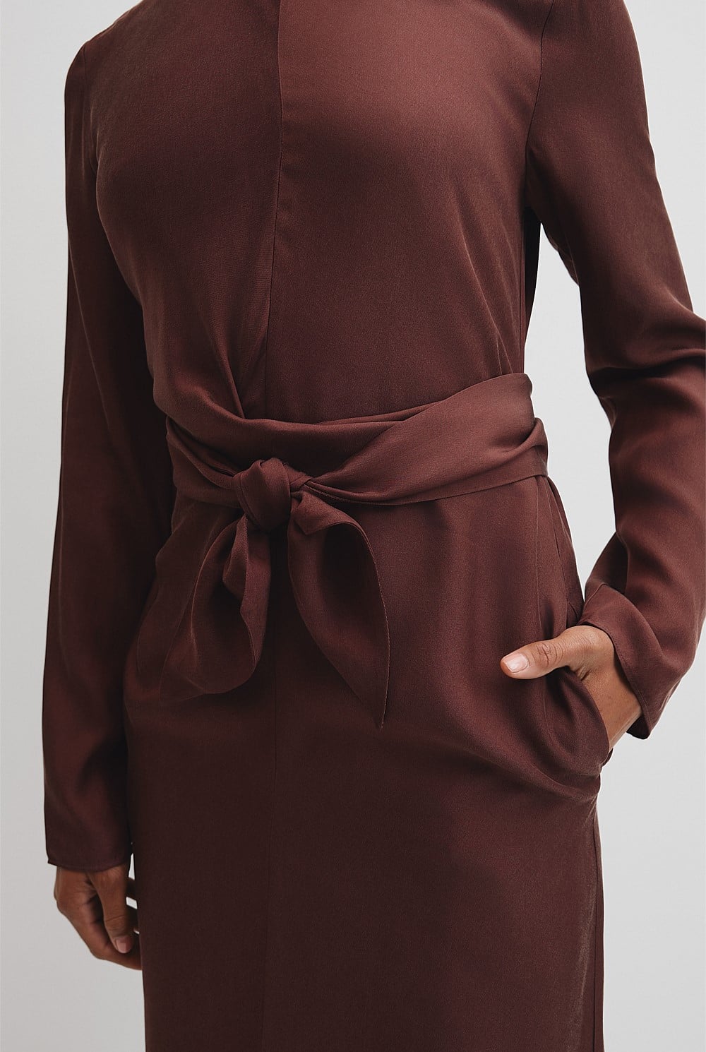 Country Road Twist Waist Dress - Size 10