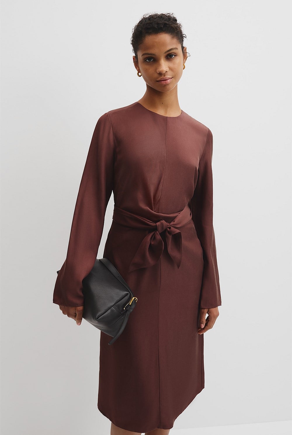 Country Road Twist Waist Dress - Size 10