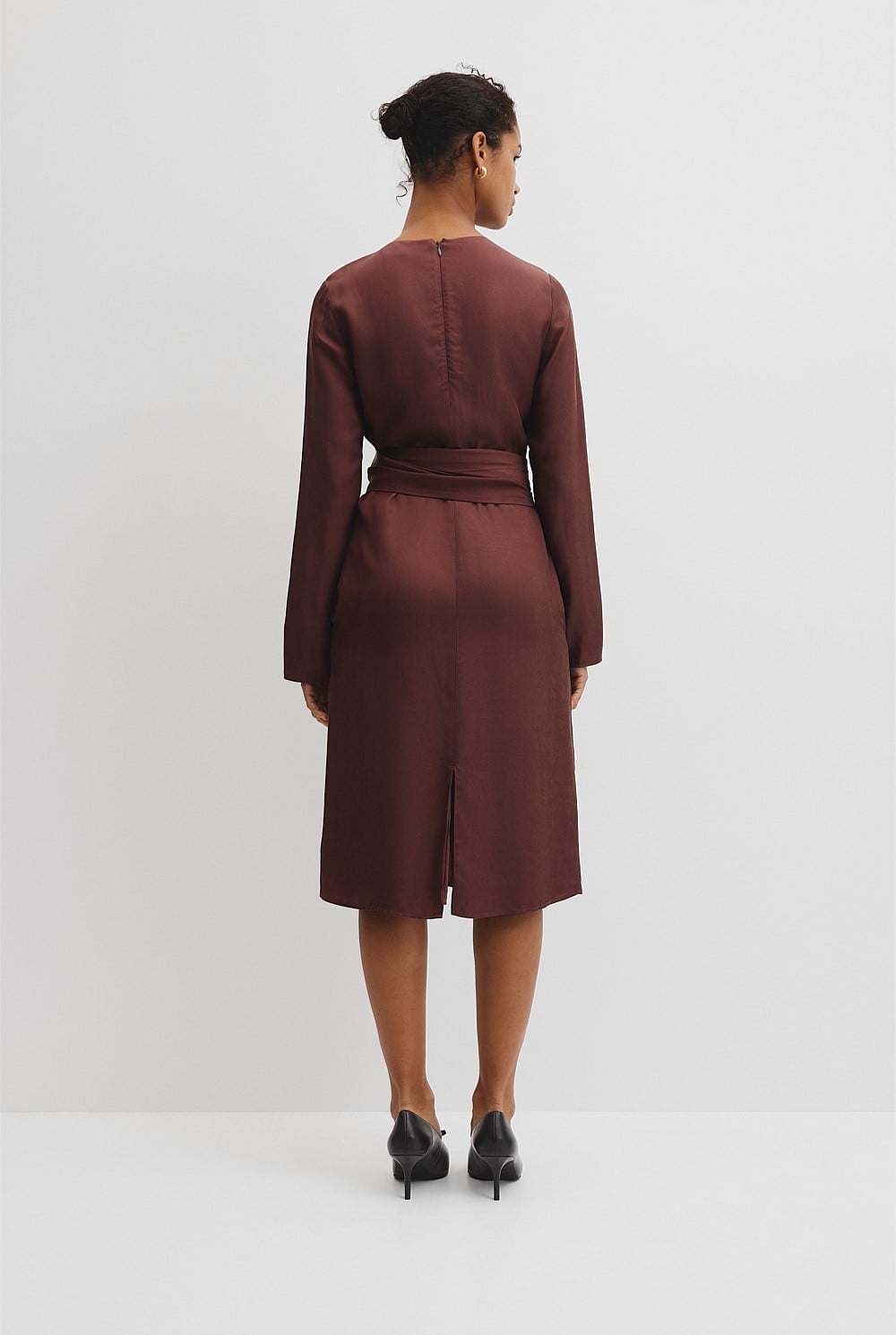 Country Road Twist Waist Dress - Size 10