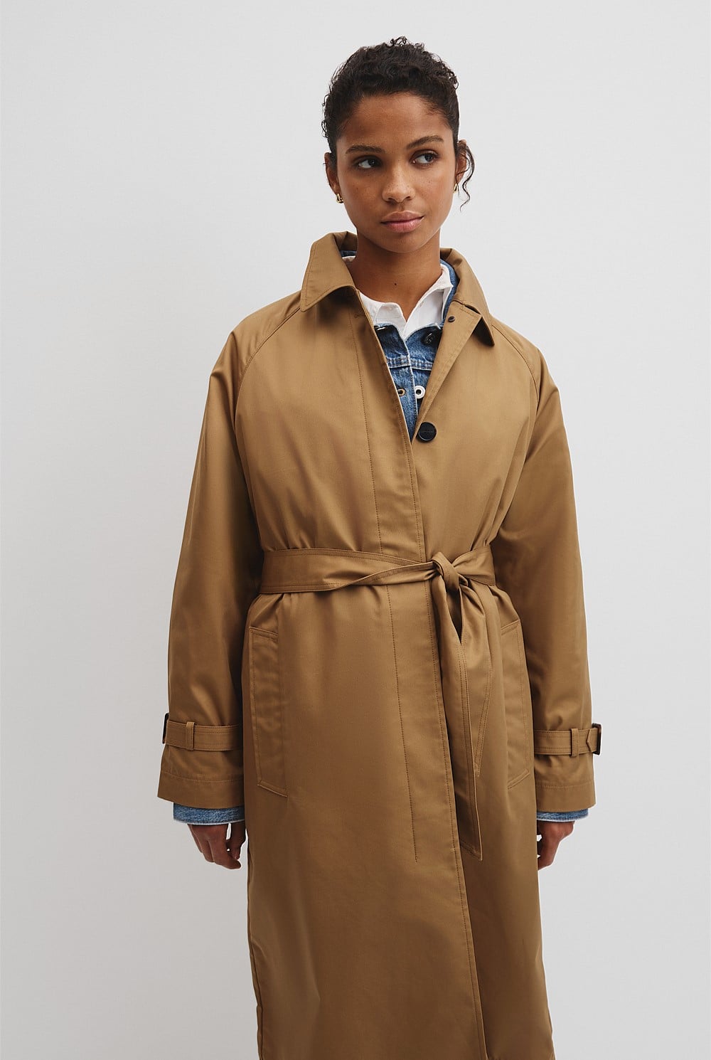 Country Road Cigar Long Trench - Sizes 8, 10, 12, 14 & 16 Available
