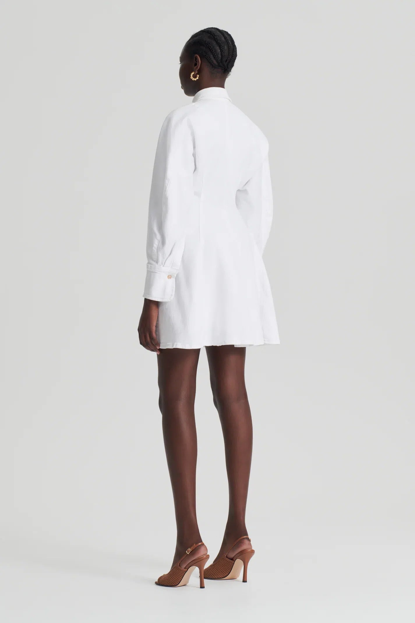Scanlan Theodore Denim Cocoon Dress - Size 6