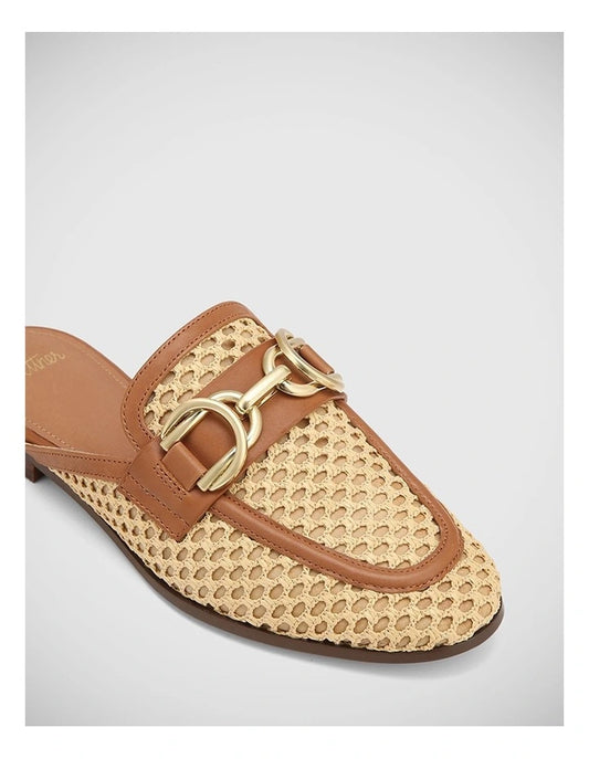 Wittner Aya Woven Textile Mule - Size 7.5