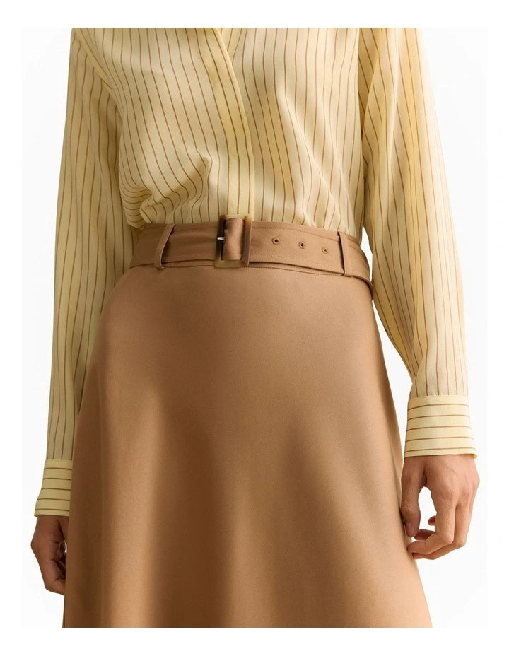 Trenery Belted Skirt - Size 12