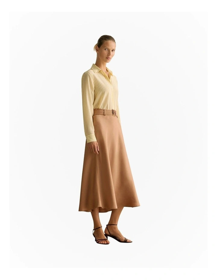 Trenery Belted Skirt - Size 12
