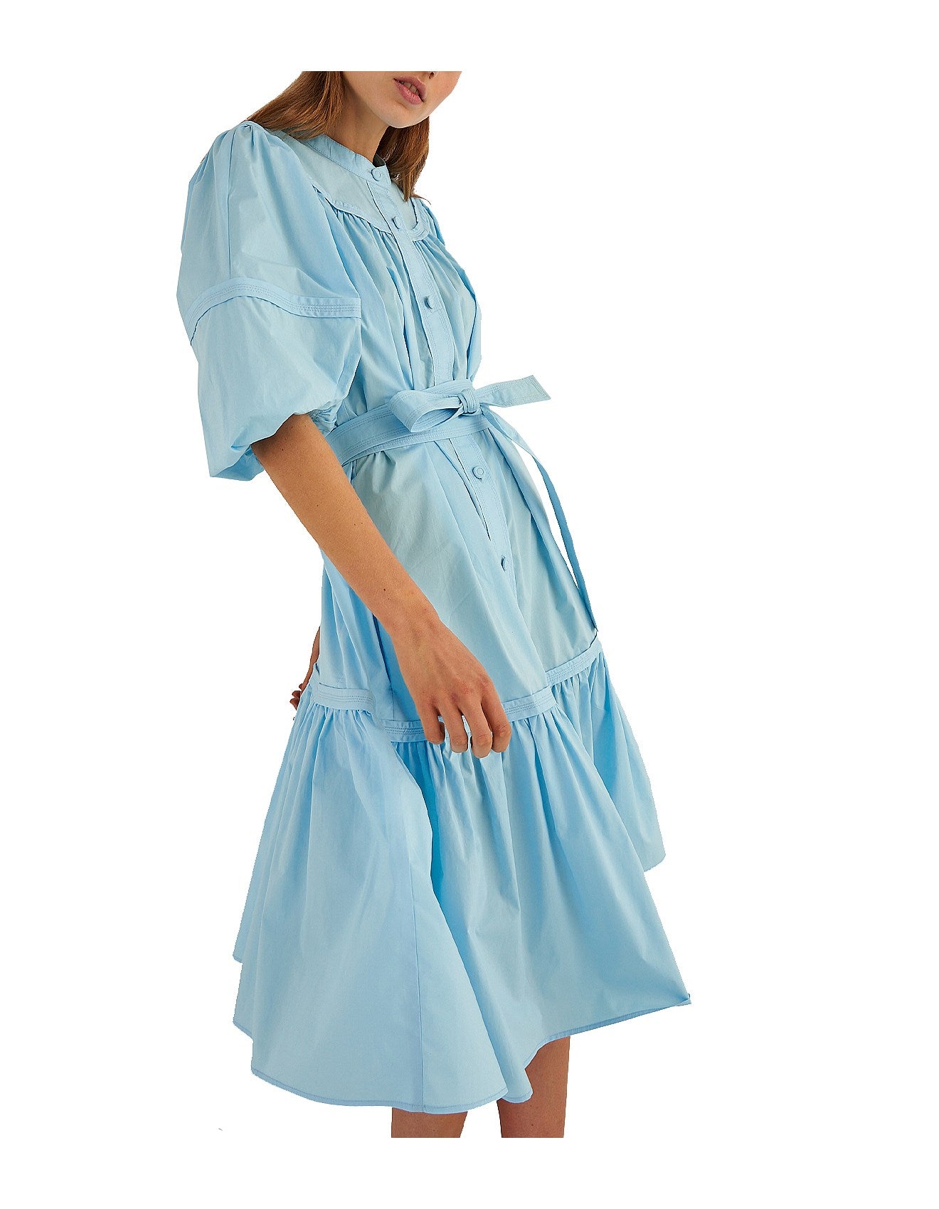 Oroton Gathered Dress - Size 14