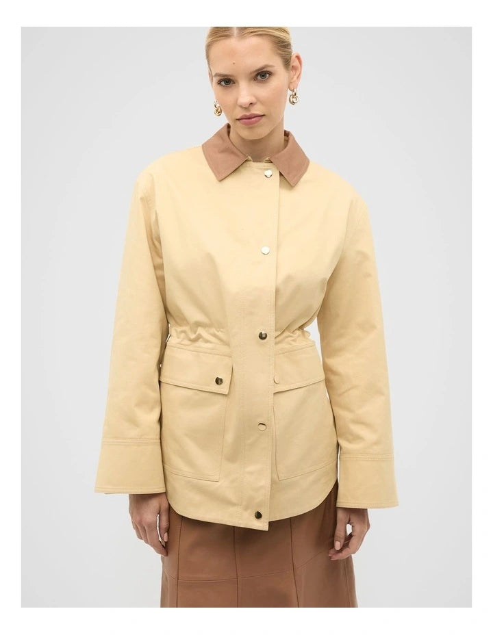 Seed Heritage Collar Barn Jacket  - Size 14