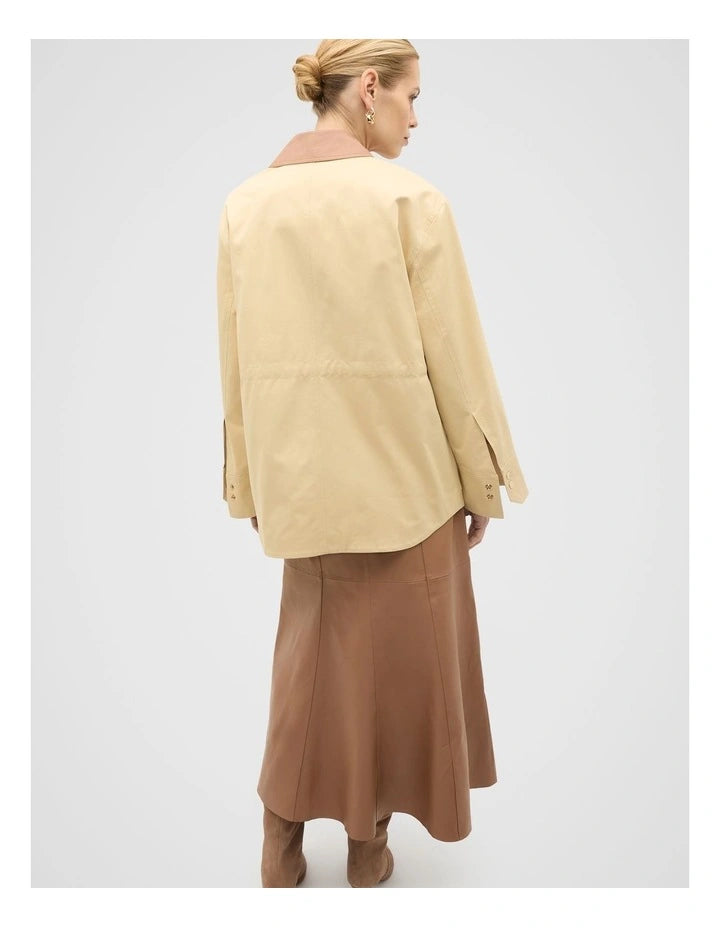 Seed Heritage Collar Barn Jacket  - Size 14