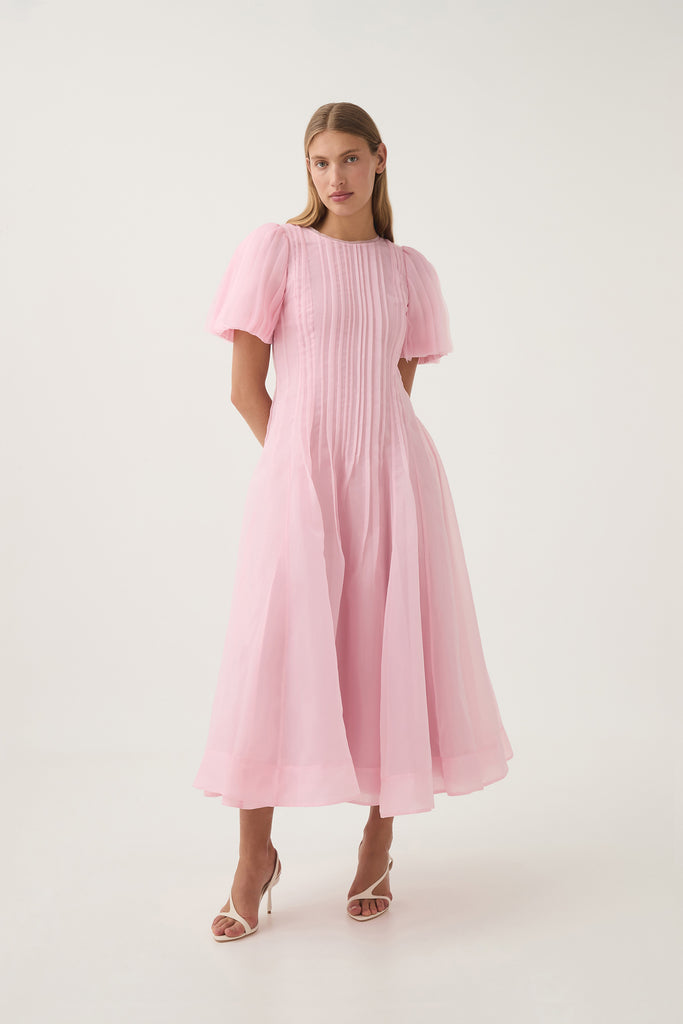 Aje Nova Pleated Dress - Size 16