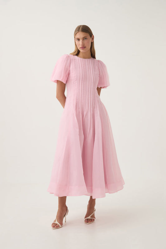 Aje Nova Pleated Dress - Size 16