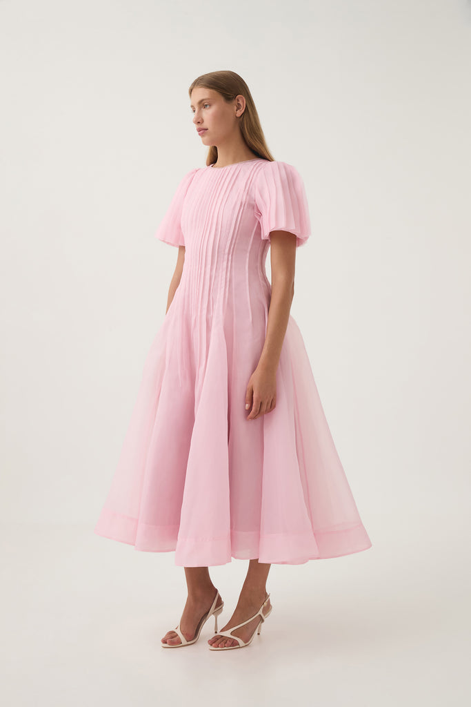 Aje Nova Pleated Dress - Size 16