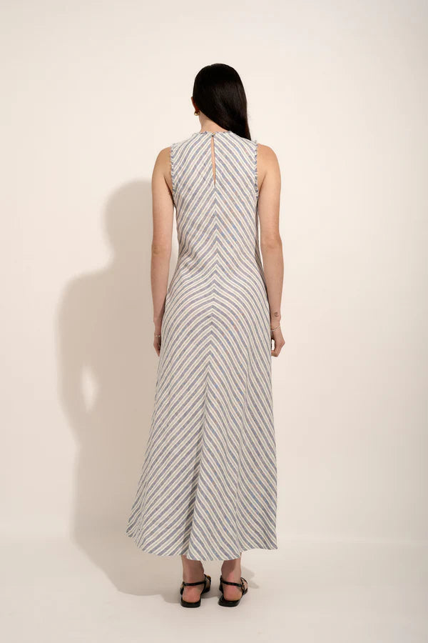MAX Striped Maxi Dress - Size 16
