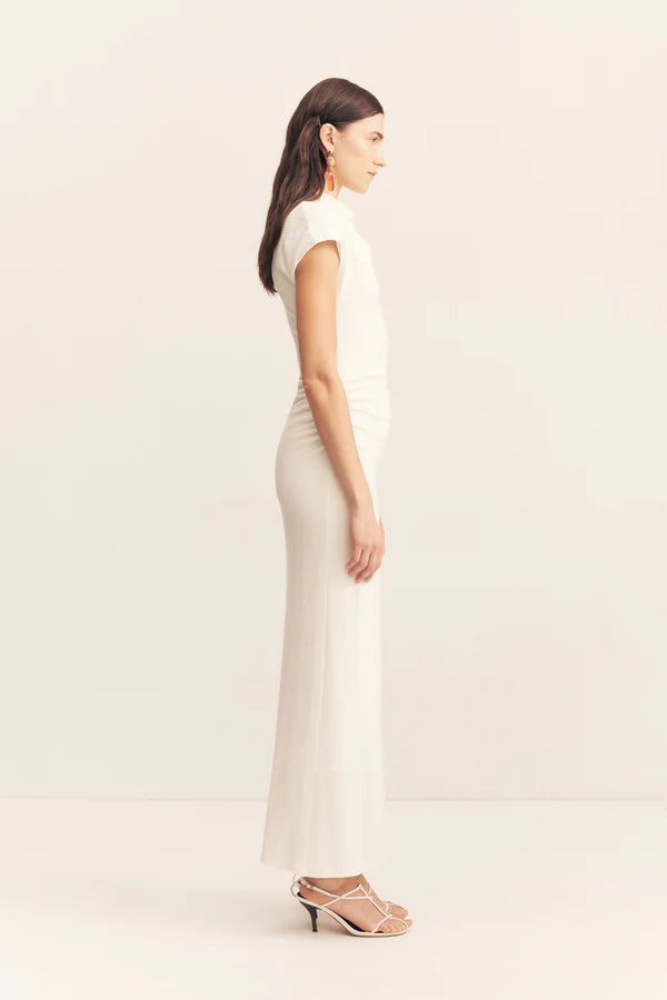 Shona Joy Ivory Sleeveless Maxi Dress - Size 10