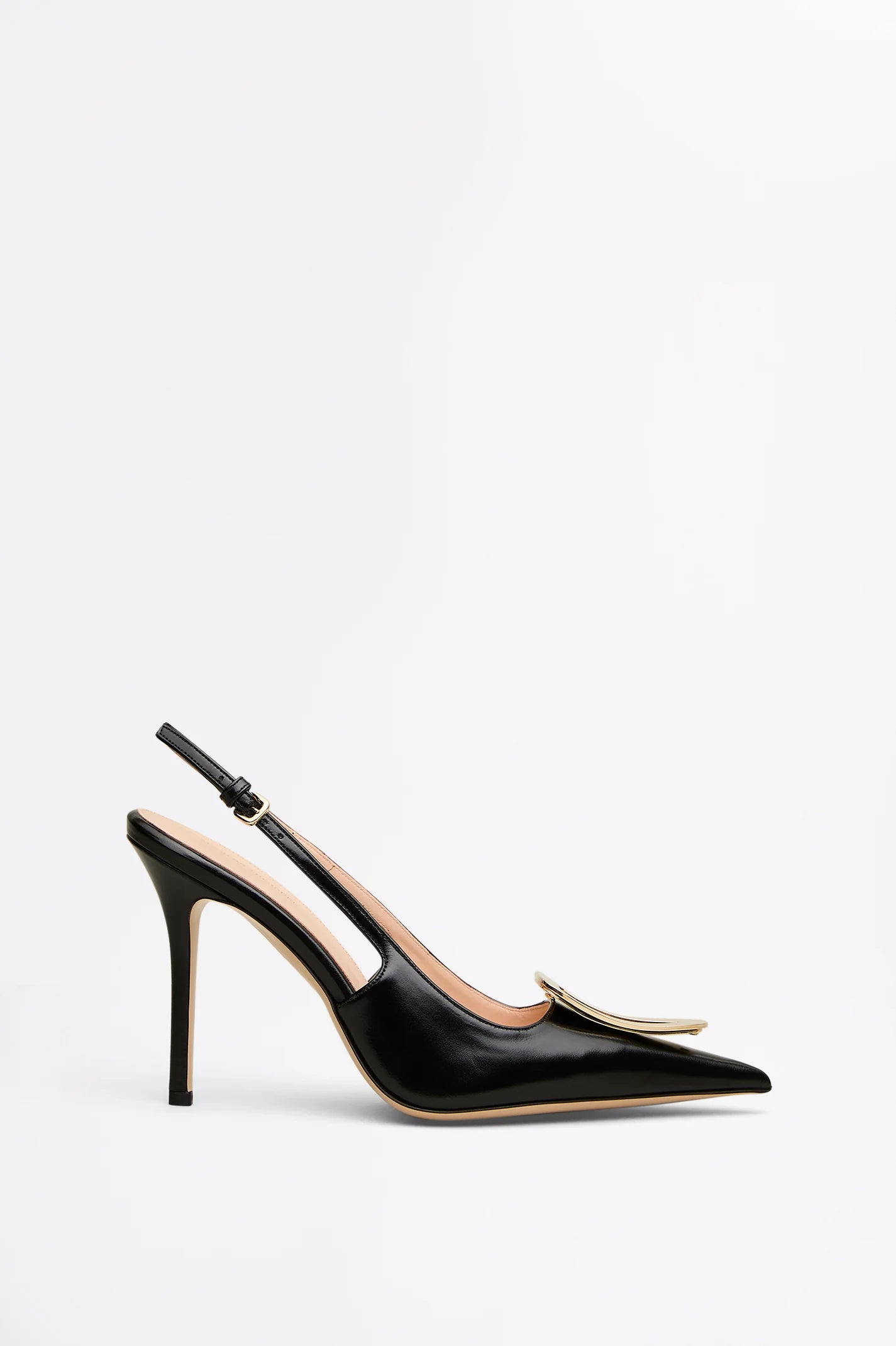 Scanlan Theodore Black Triangle Frame Slingback - Size 38