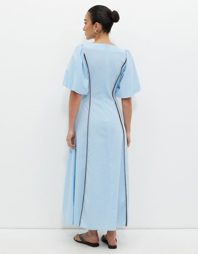 Calli Blue Oliviah Midi Dress - Sizes 6, 8, 10, 12, 14, 16 & 18 Available