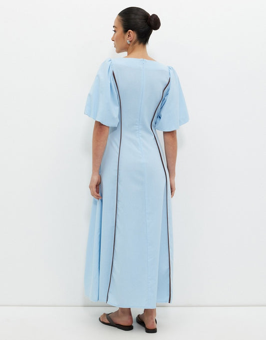 Calli Blue Oliviah Midi Dress - Sizes 6, 8, 10, 12, 14, 16 & 18 Available