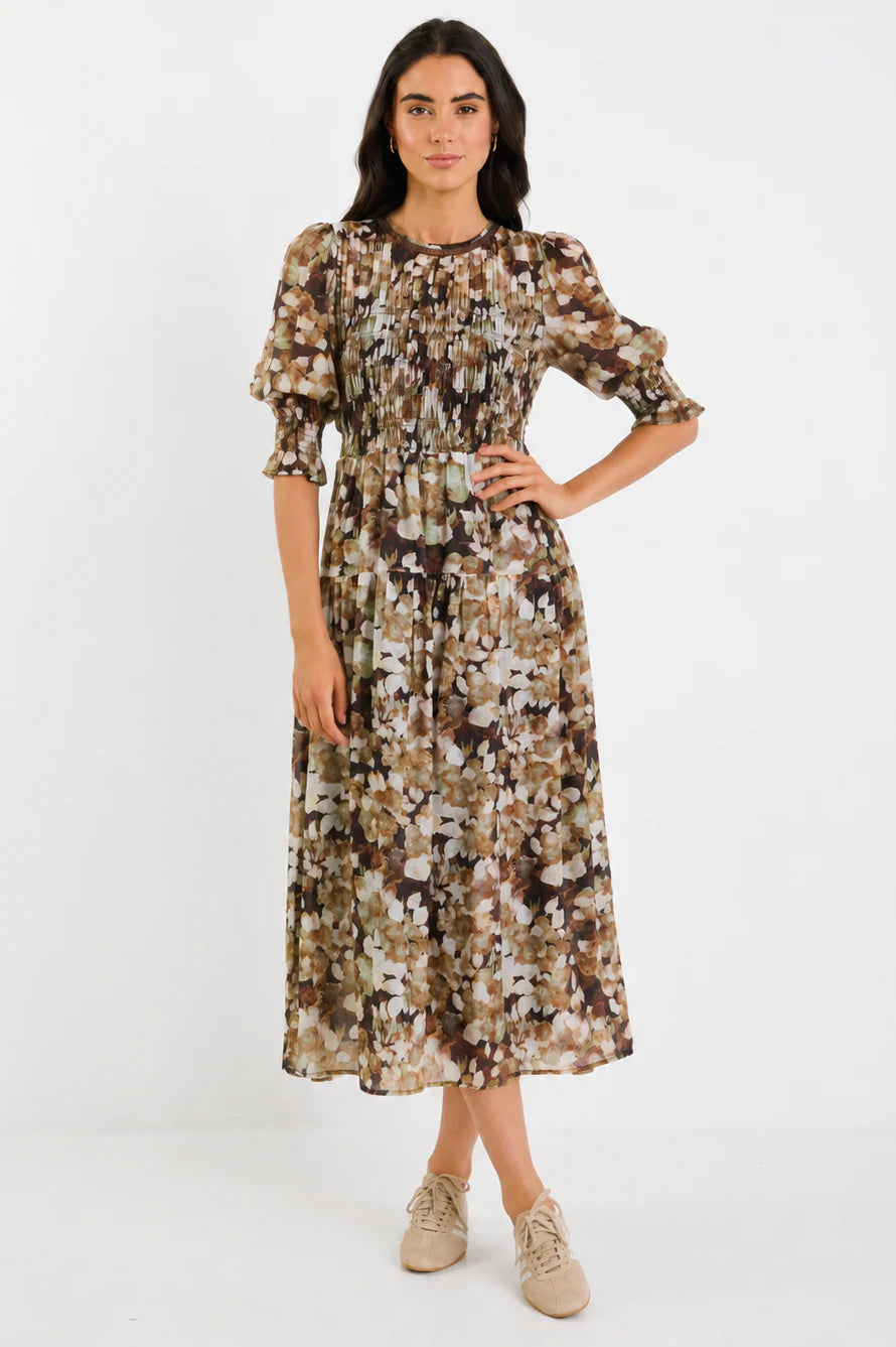 IVY + JACK Floral Maxi Dress - Size 14
