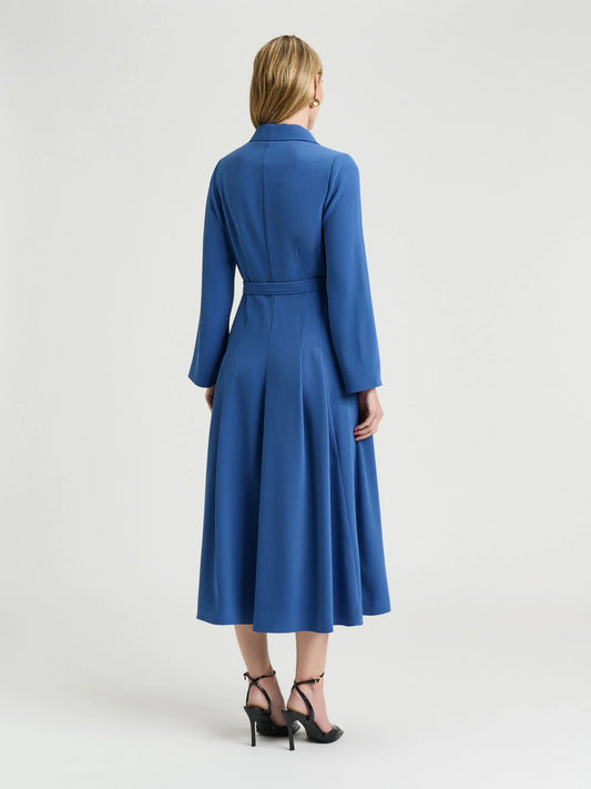 Veronika Maine Stretch Crepe Shirtdress - Sizes 6 & 14 Available
