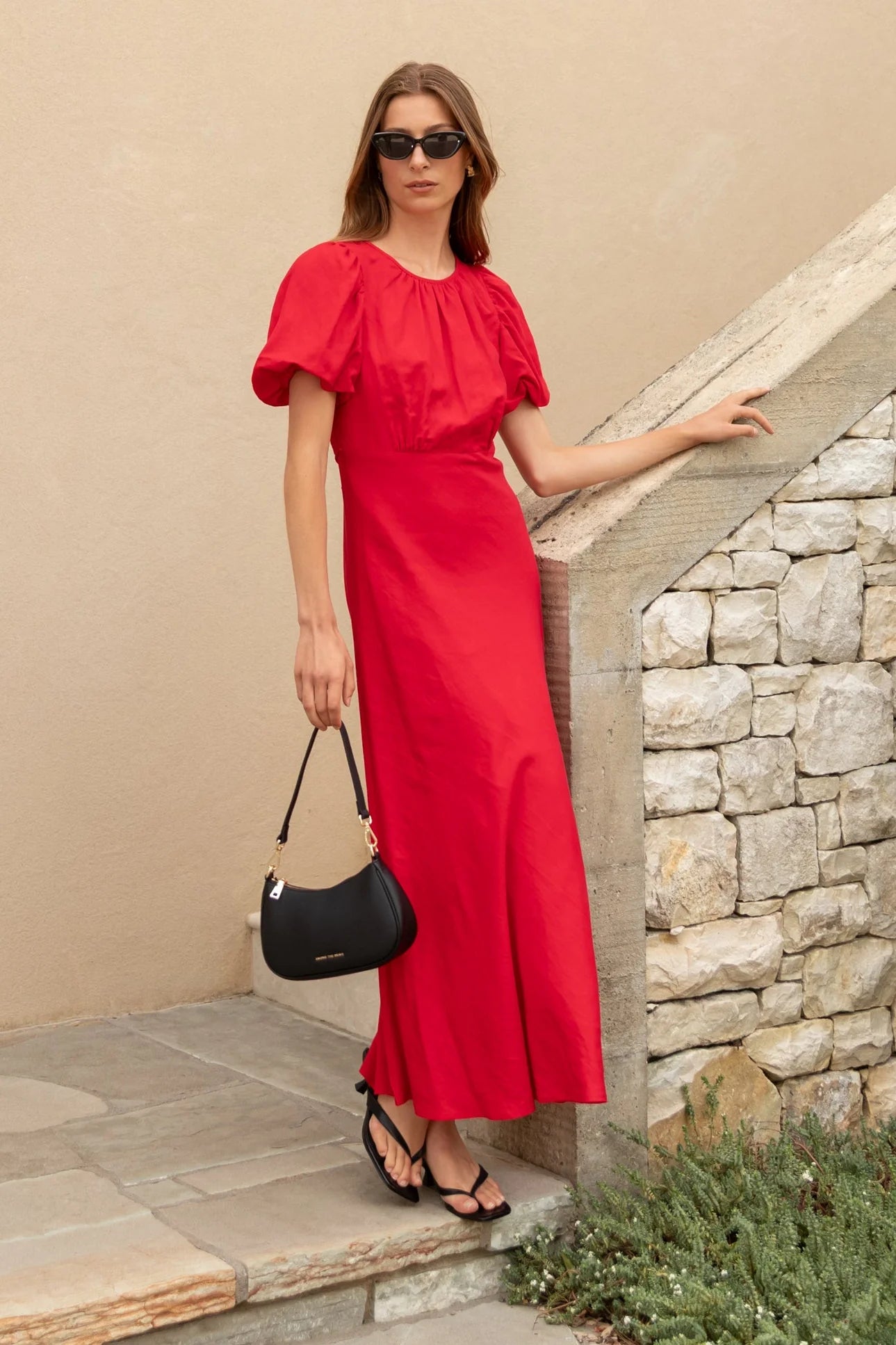 Stories Be Told Cherry Maxi Dress - Size 16