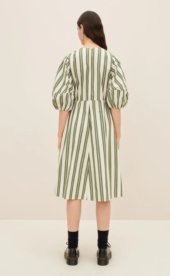 Kowtow Joan Midi Dress - Size 8