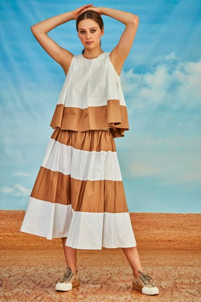 Trelise Cooper Double Scoop Top - Size 8