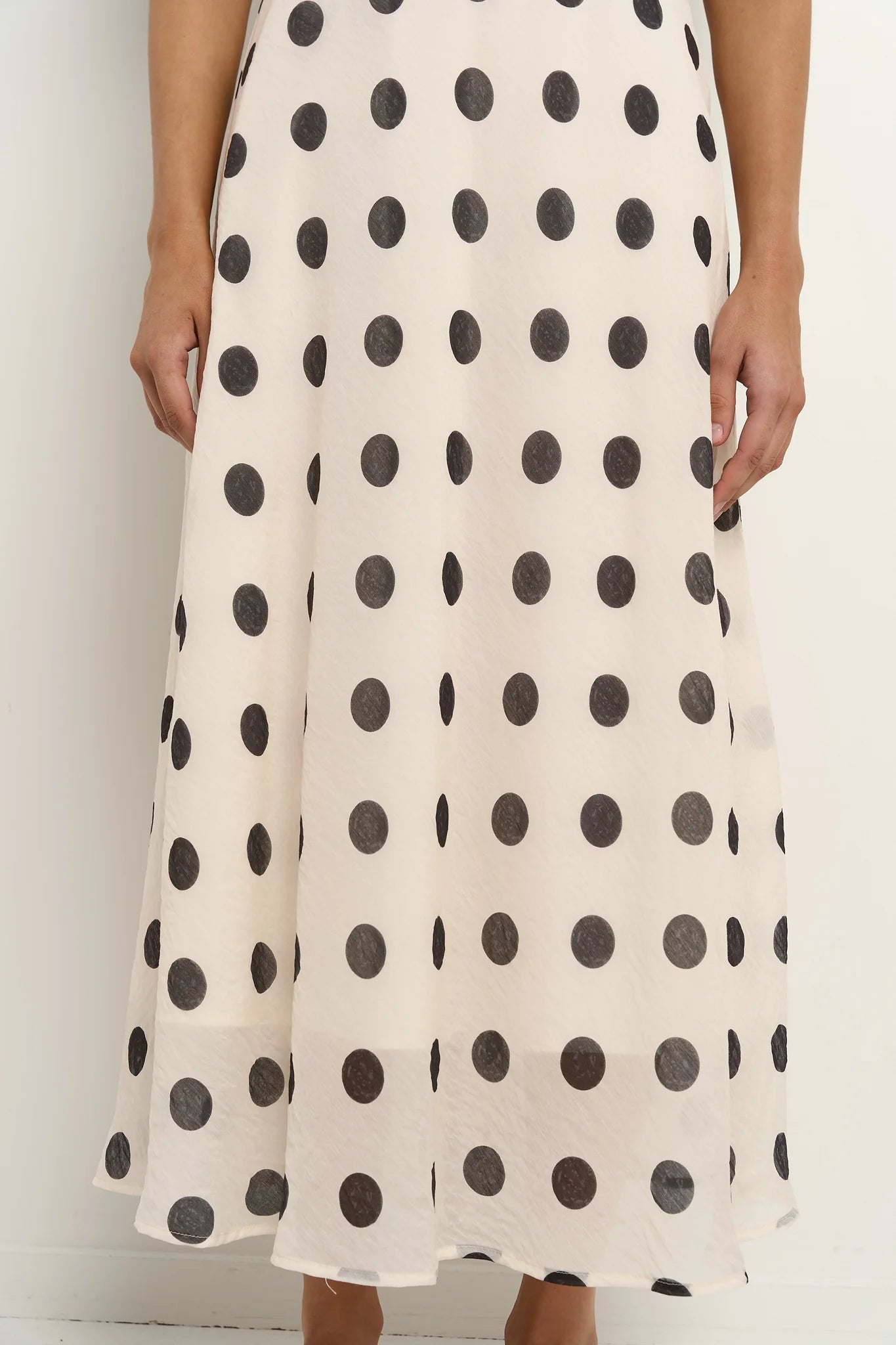 Stories Be Told Polka Dot Maxi Dress - Size 6
