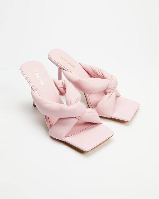 Alias Mae Leather Pink Asher Heel - Size 37