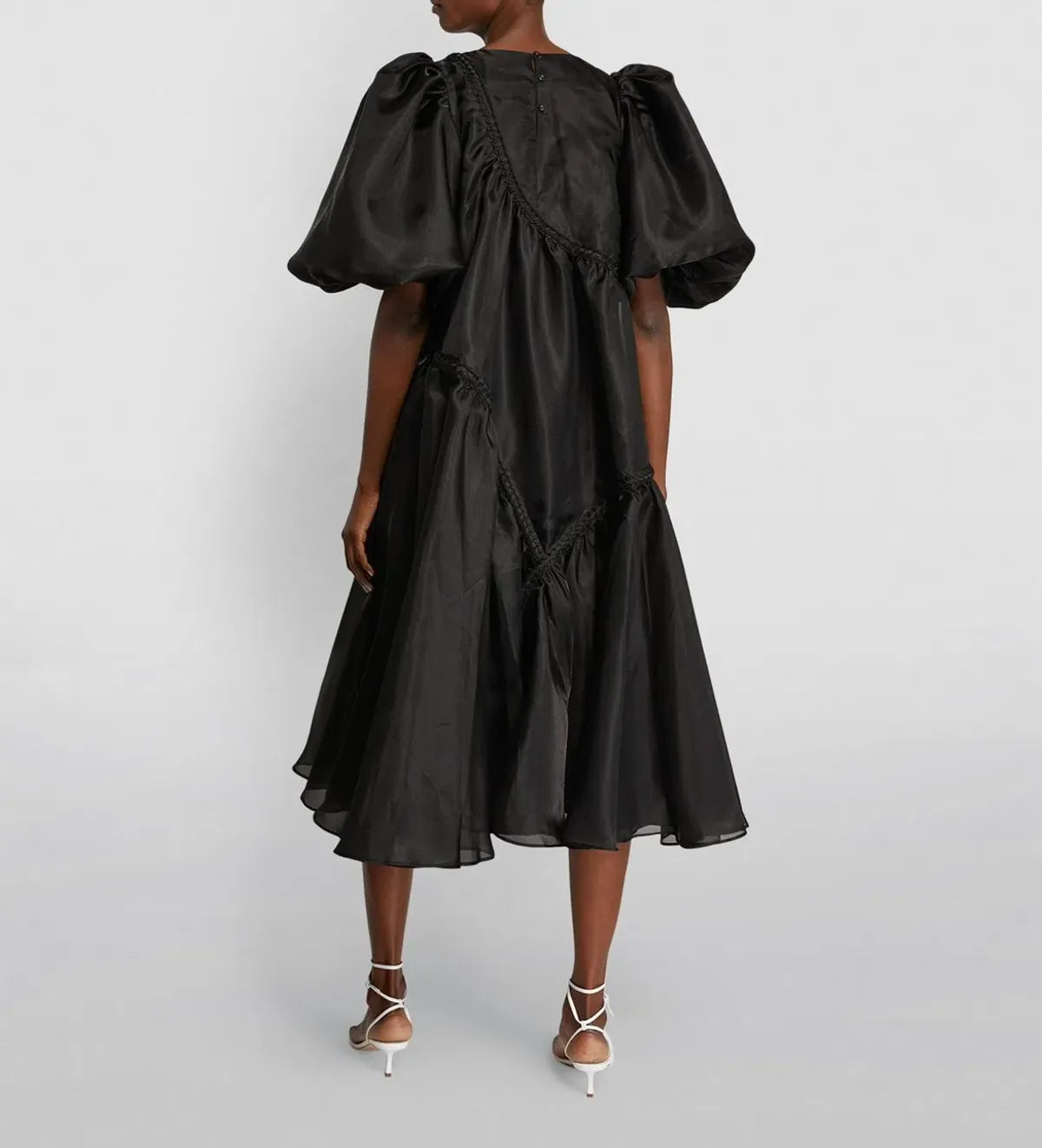Aje Riviera Braided Midi Dress - Size 4