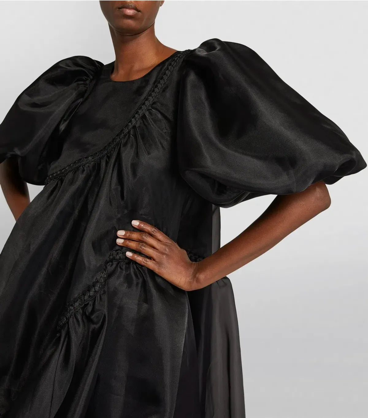 Aje Riviera Braided Midi Dress - Size 4