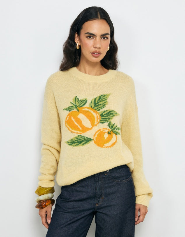 AERE Citrus Knit Jumper - Sizes 8, 10 & 12 Available