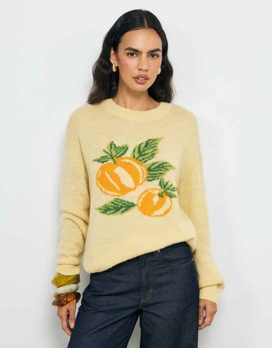 AERE Citrus Knit Jumper - Sizes 8, 10 & 12 Available