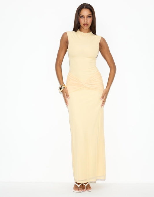 Dazie Butter Mesh Maxi Dress - Sizes 8, 10, & 12 Available