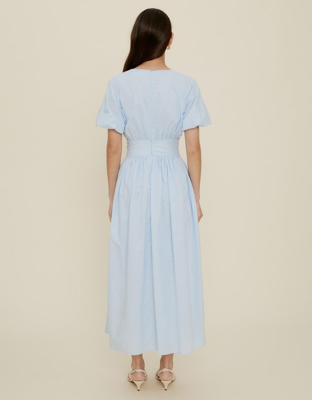 The Fated Blue Gallery Waisted Midi Dress - Sizes 6, 8, 10, 12, 14, 16 & 18 Available