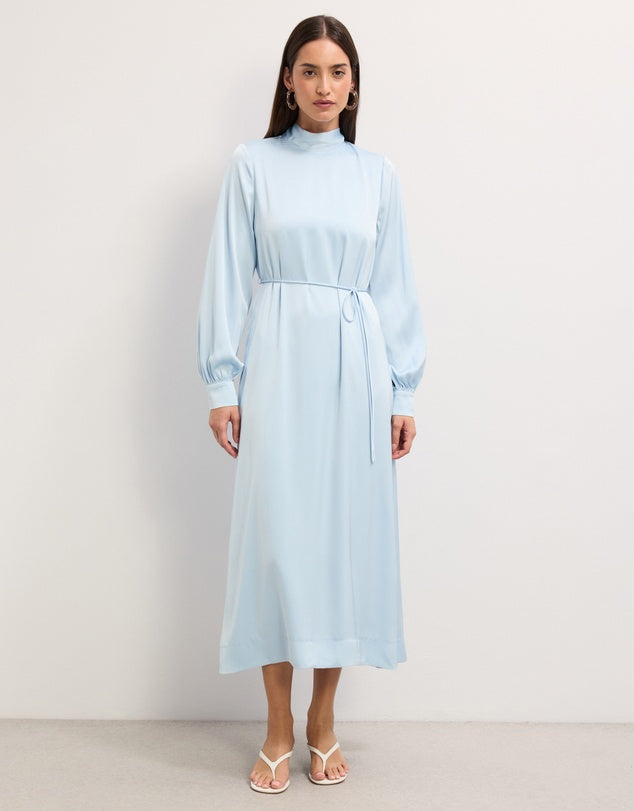 The Fated Satin Midi Dress - Sizes 6, 8, 10, 12, 14, 16 & 18 Available