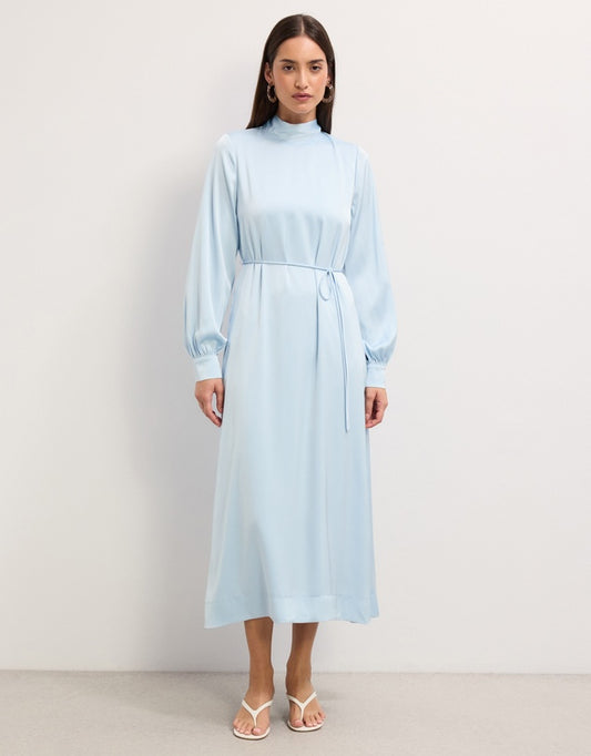 The Fated Satin Midi Dress - Sizes 6, 8, 10, 12, 14, 16 & 18 Available