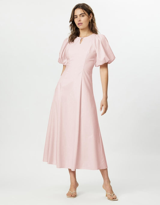 The Fated Pale Pink Flare Dress - Sizes 6, 8, 10, 12, 14, 16 & 18 Available