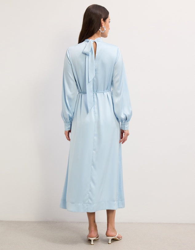 The Fated Satin Midi Dress - Sizes 6, 8, 10, 12, 14, 16 & 18 Available