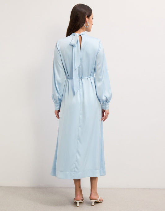 The Fated Satin Midi Dress - Sizes 6, 8, 10, 12, 14, 16 & 18 Available